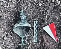 Satala Antik Kenti’nden Mısır Tanrıçası İsis’in bronz büstü çıkarıldı