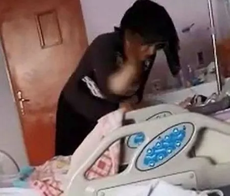 Diyarbakır'da skandal olay! Hasta bebeğini ağladığı için...-4