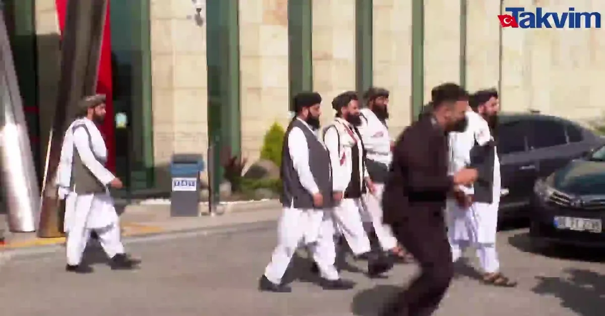 Son dakika: Taliban heyeti Ankara'da