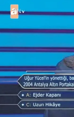ATV'nin sevilen programı 'Kim Milyoner Olmak İster'de şaşkına çeviren olay!