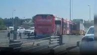 Haliç’te metrobüs kazası!