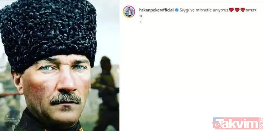 Müge Anlı'dan Hülya Avşar'a ünlüler 10 Kasım'da Mustafa Kemal Atatürk'ü andı! 84 yıldır dinmeyen hasret! - 10