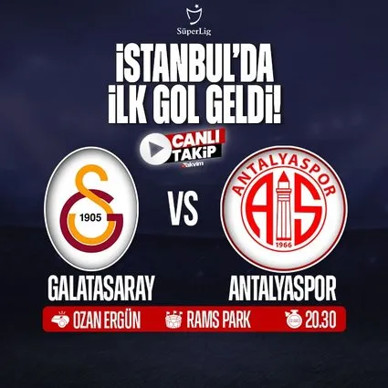 Galatasaray - Antalyaspor | CANLI