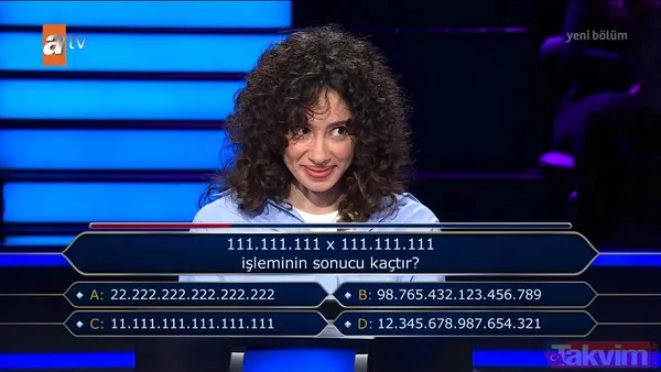 İşte Kim Milyoner Olmak İster'de yarışmacının cevapladığı diğer sorular...