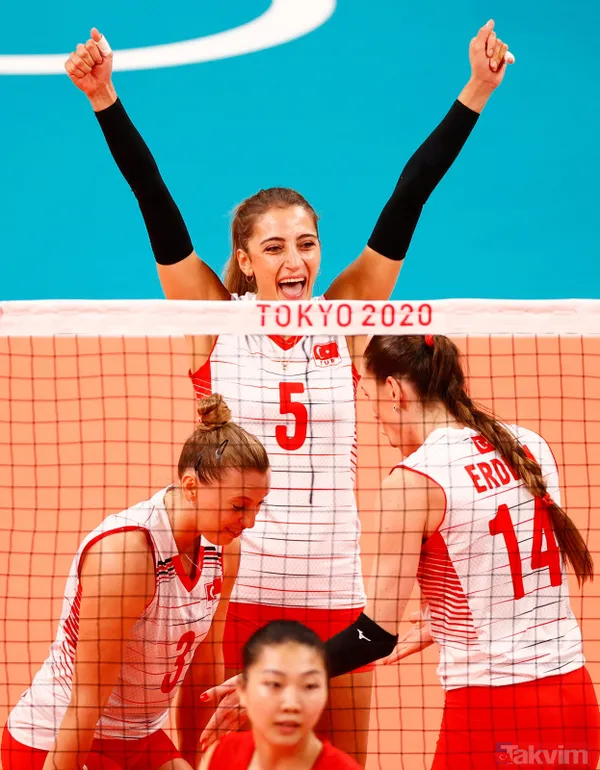 SON DAKİKA: A Milli Kadın Voleybol Takımı son olimpiyat şampiyonu Çin'i 3-0'la ezdi geçti! Başkan Erdoğan'dan tebrik telefonu - 50