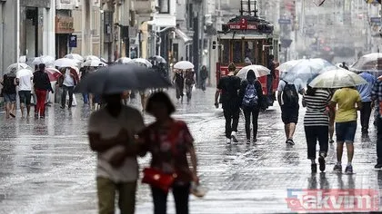 HAVA DURUMU | Meteoroloji’den kuvvetli yağış uyarısı! Bugün hava nasıl olacak?
