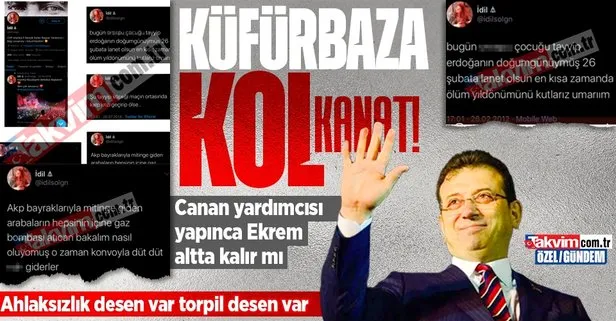 CHP’den bir skandal daha! AK Partililere ve Başkan Erdoğan’a küfürler eden İdil Solgun İBB’de işe alındı