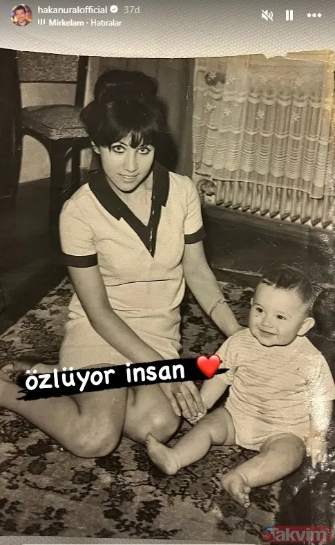 Hakan Ural arşivde ne var ne yok ortaya döktü! Annesi meğer Yeşilçam yıldızıymış! Sibel Can’ın eski kayınvalidesi... - 20
