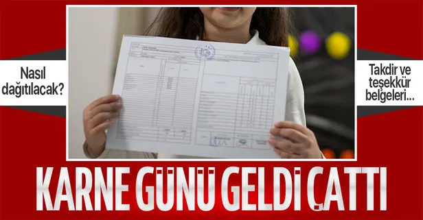 Son dakika: Karneler nasıl dağıtılacak? MEB'den flaş açıklama! Teşekkür ve takdir belgeleri...