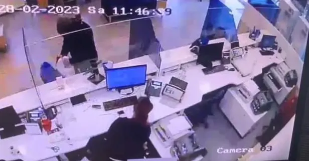 Çekmeköy’de akılalmaz soygun: Güvenlik kameralarına an be an yansıdı