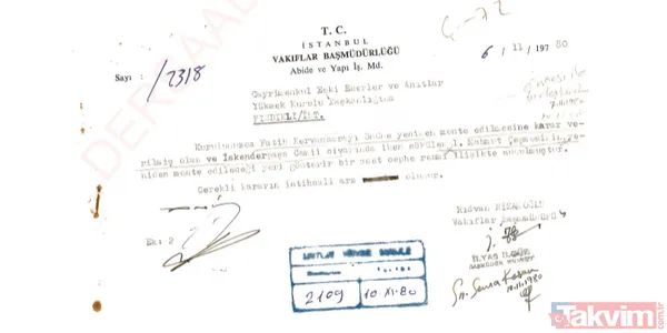 YALAN 1 1. Mahmud Çeşmesi'nin sapasağlam ayakta olduğu ve Ahmet Zeki Çamlı'nın söz konusu çeşmeyi yok ettiği iddiası… GERÇEK: Semavi Eyice, 12 Nisan 1966...