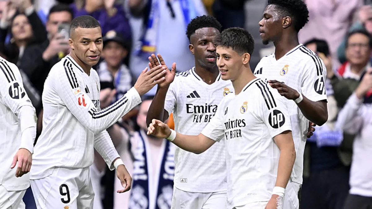 Real Madrid'in yıldızı Arda Güler Celta Vigo'ya da golünü attı
