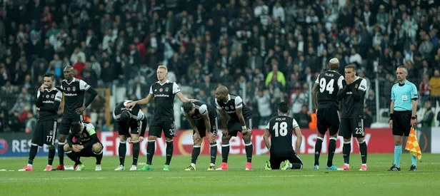 Beşiktaş UEFA Avrupa Ligi'ne veda etti!