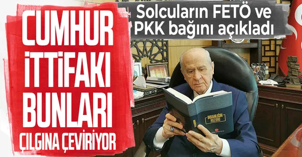 Son dakika! MHP Genel Başkanı Devlet Bahçeli Alman Sol Partisi'nin FETÖ ve PKK ağını açıkladı