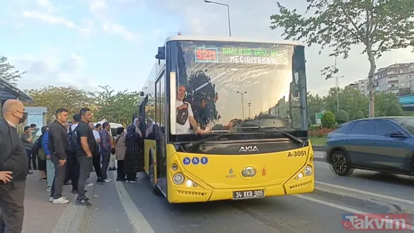 Kare kare kaos! İBB'den ödeme alamayan Özel Halk Otobüsleri kontak kapattı İstanbullu perişan oldu - 1