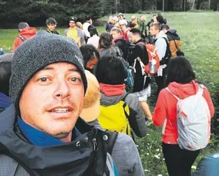 Sıcaklardan kaçtı