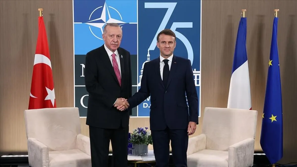 Başkan Erdoğan Fransa Cumhurbaşkanı Emmanuel Macron ile görüştü! Gündem Suriye