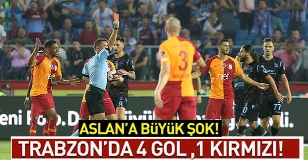 Fırtına Aslan’ı darmadağın etti! MS:Trabzonspor 4-0 Galatasaray