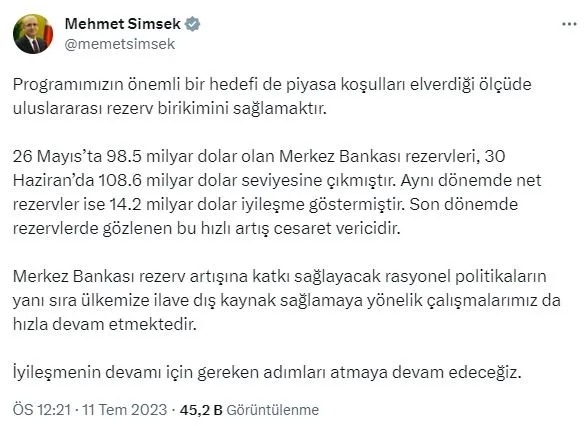 hazine-ve-maliye-bakani-mehmet-simsek-duyurdu-merkez-bankasi-rezervlerinde-buyuk-artis-1689068605991.jpg Hazine ve Maliye Bakanı Mehmet Şimşek duyurdu! Merkez Bankası rezervlerinde büyük artış-3