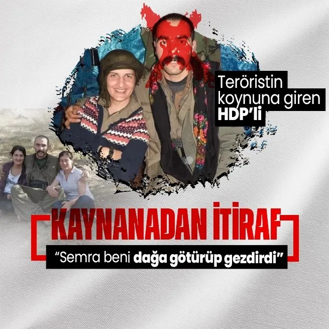 PKKlı terörist Volkan Boranın annesi Songül Bora HDPli Semra Güzel ile terör kampına gittiklerini itiraf etti!