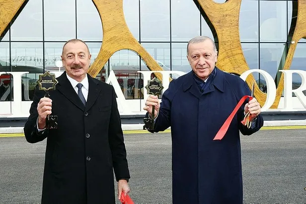 Başkan Erdoğan Azerbaycan'da Akıllı Tarım Kampüsü'nün temel atma törenlerine katıldı-6