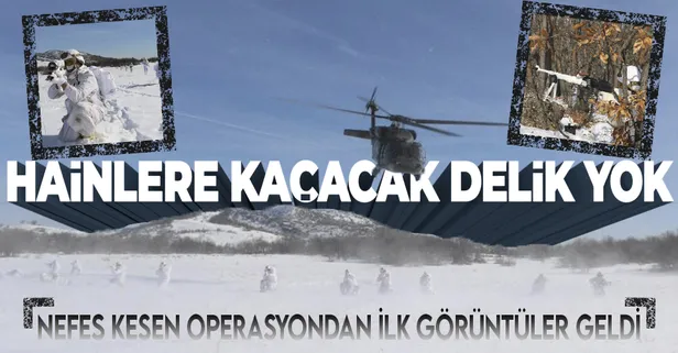Son dakika: "Eren-7 Mercan Munzur Operasyonu" başladı! Teröristlerin inlerine girilecek