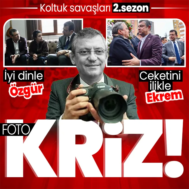 CHPde foto kriz! Koltuk savaşları 2. sezon: Özgür Özel ve Ekrem İmamoğlu arasında fotoğraflar üzerinden liderlik mücadelesi