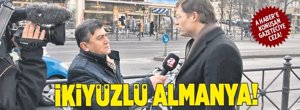 Canlı skandal!