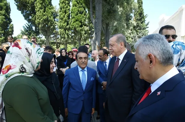 Devletin tepesi 15 Temmuz şehitliğinde-5