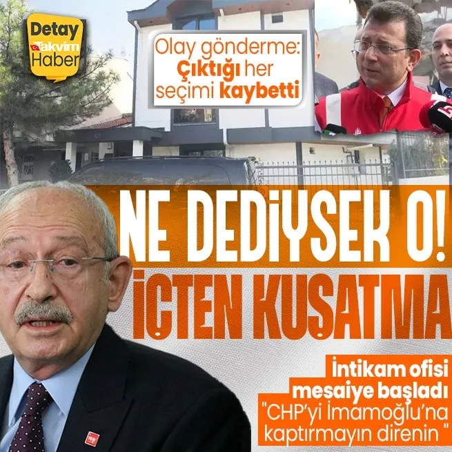 Kılıçdaroğlu içten kuşatıyor! CHP’yi İmamoğlu’na kaptırmayın direnin sözleri | Ekrem İmamoğlundan Kılıçdaroğluna seçimli gönderme