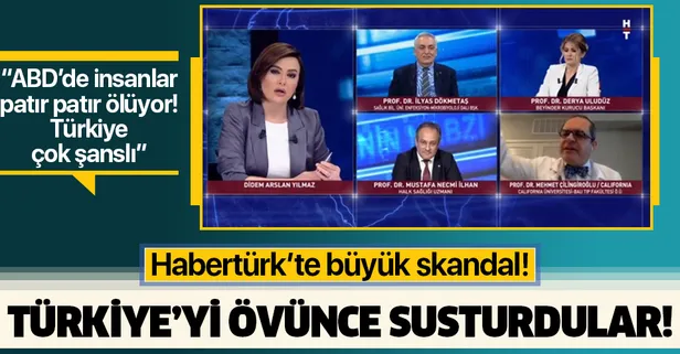 Habertürk'te Türkiye'yi övmek yasak! Prof Dr. Çilingiroğlu sinirden yayını terk etti! Didem Arslan "Gitmese ben gönderecektim" dedi