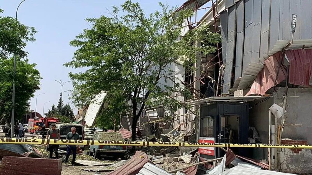 Gaziantep’te halı fabrikasında buhar kazanı patladı! Çok sayıda yaralı var