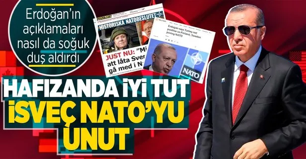 Erdoğan’ın açıklaması İsveç ve Finlandiya’yı rahatsız etti!