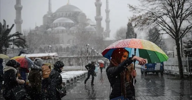 İstanbul’a kar ne zaman yağacak? Sağanak yağış ne zamana kadar sürecek? 5 günlük hava durumu