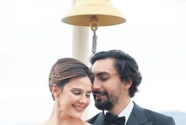 Teknede evet dedi! Alina Boz, Umut Evirgen'le dünyaevine girdi
