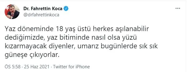 saglik-bakani-kocadan-kaftanciogluna-18-yasa-asi-gondermesi-yuzu-kizarmayacak-diyenler-umariz-sik-sik-gunese-cikiyorlar-1624633914095.jpg Sağlık Bakanı Koca'dan Kaftancıoğlu'na '18 yaşa aşı' göndermesi: Yüzü kızarmayacak diyenler umarız sık sık güneşe çıkıyorlar-7