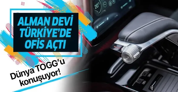 Yerli otomobil TOGG ilgiyi artırdı: Dünya devi Türkiye’de ofis açtı