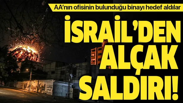 İsrail ordusu Gazze'de AA'nın ofisinin de bulunduÄu binayı vurdu. ile ilgili görsel sonucu