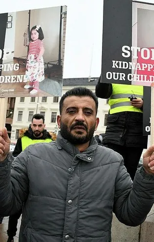 İsveç'te 5 çocuğu elinden alınan Suriyeli baba Diab Talal, Başkan Erdoğan'dan yardım istedi