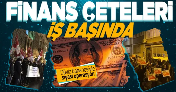 Ekonomi üzerinden devlete darbe girişimi! Gezi Parkı piyonları bu sefer de döviz kurunu bahane ederek sokaklara çıktı
