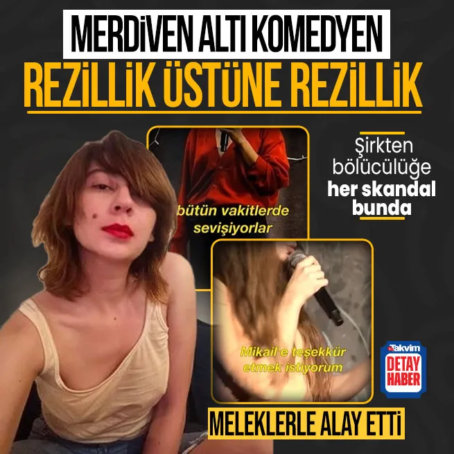 Selin Dilmaç isimli merdiven altı komedyenden rezil sözler! Dini değerlerle alay etti