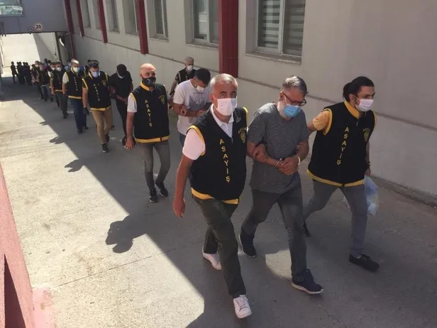 Cono kadınlarının fuhuş oyunu! Gasp anları kamerada: Gözaltına alınan 43 zanlıdan 20’si tutuklandı-7