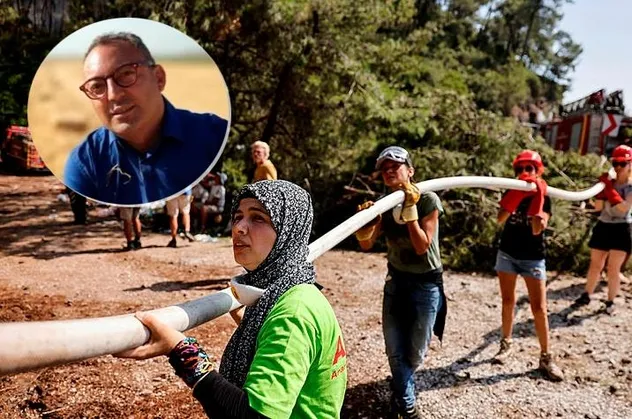 Yangınlar üzerinden Batı yalakalığı yapan Cem Seymen'e sosyal medyadan tepki yağdı: Ezikliğiniz mide bulandırıcı