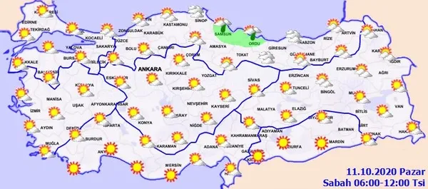 Son dakika: Meteoroloji'den o iller için kuvvetli yağış uyarısı! 10 Ekim HAVA DURUMU-4