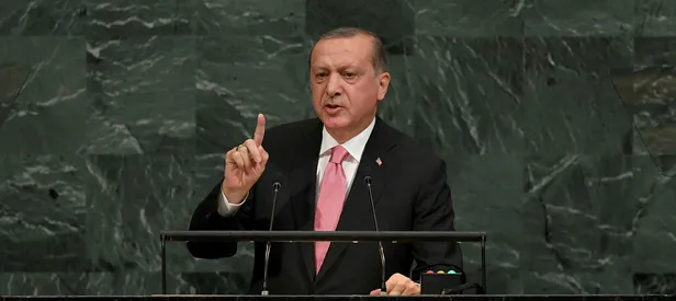 Erdoğan ABD'de yoğun mesaide