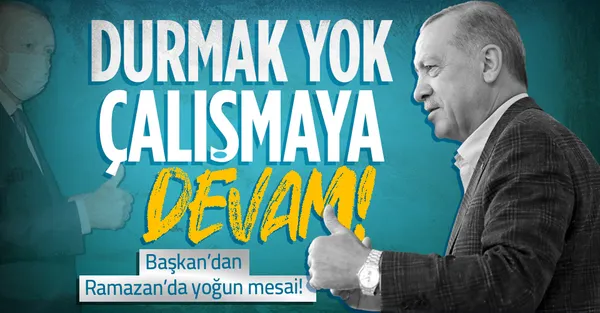 Son dakika: Başkan Erdoğan'dan yoğun Ramazan mesaisi! Telefon görüşmeleri, ziyaretler, etkinlikler...-1