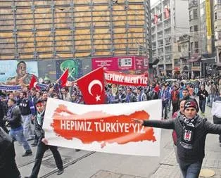 Teröre karşı omuz omuza