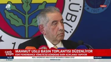 Mahmut Uslu’dan başkanlık açıklaması