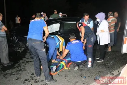 Erzincan-Erzurum kara yolunda feci kaza! 10 aylık bebek hayatını kaybetti, 7 yaralı...