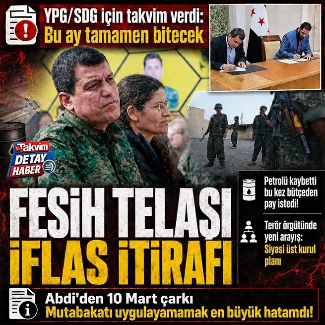 Terör örgütü YPG/SDG’de çözülme hızlandı: Mazlum Abdi bu ayı işaret etti